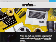 Tablet Screenshot of kreios.co.il